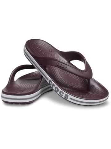 Crocs Zehentrenner "Bayaband" in Braun