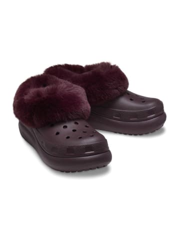Crocs Boots "Furever Crush" in Bordeaux