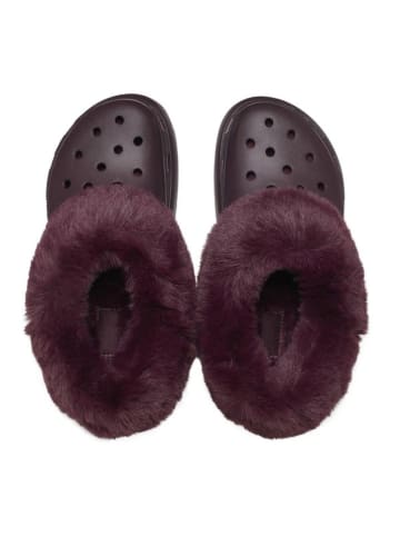 Crocs Boots "Furever Crush" in Bordeaux
