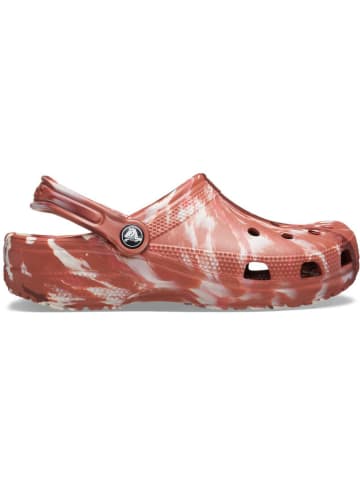 Crocs Chodaki "Marbled" w kolorze jasnobrązowym