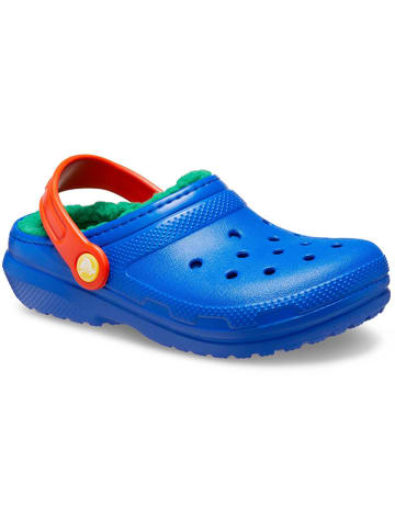 Crocs Chodaki "Blue Bolt" w kolorze niebiesko-pomarańczowym