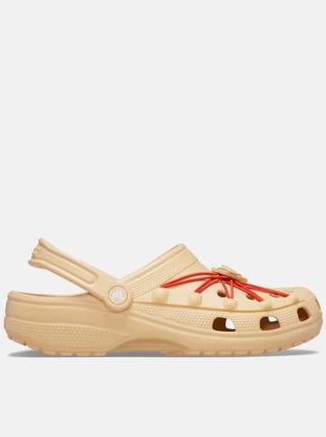 Crocs Chodaki "Classic Webbing" w kolorze beżowym