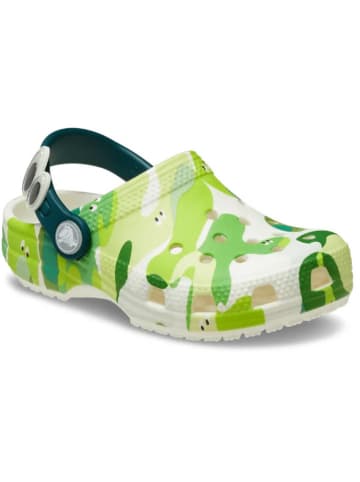 Crocs Chodaki "Slime Monsters" w kolorze zielonym