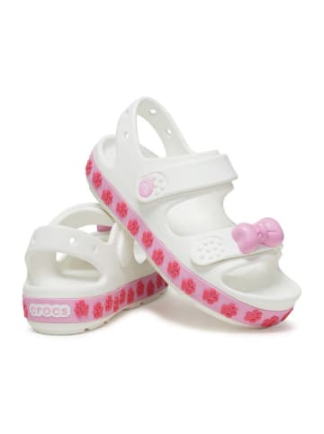Crocs Sandalen "Cruiser Pet" in Weiß/ Rosa