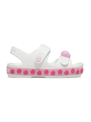 Crocs Sandalen "Cruiser Pet" in Weiß/ Rosa
