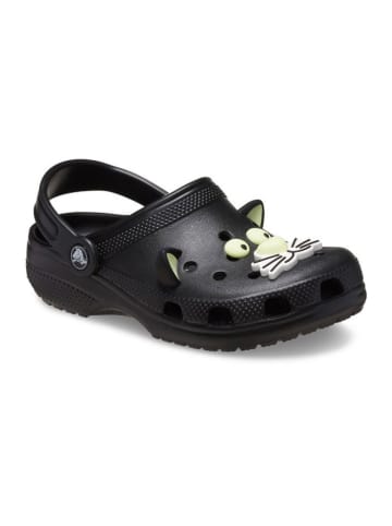 Crocs Chodaki "Glow Black Cat" w kolorze czarnym