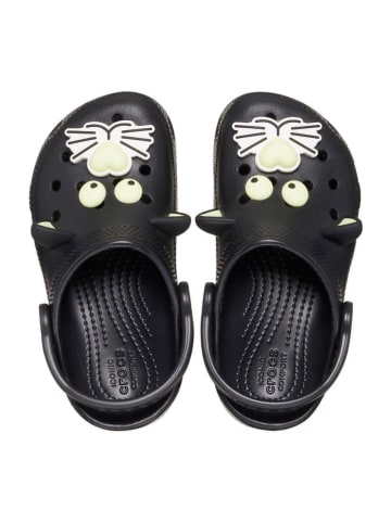 Crocs Chodaki "Glow Black Cat" w kolorze czarnym