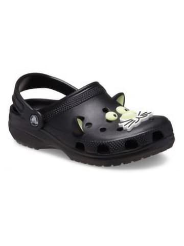 Crocs Chodaki "Glow Black Cat" w kolorze czarnym