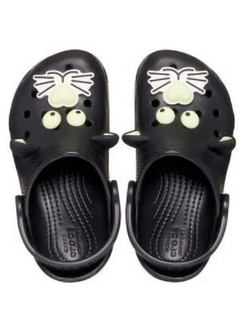 Crocs Chodaki "Glow Black Cat" w kolorze czarnym