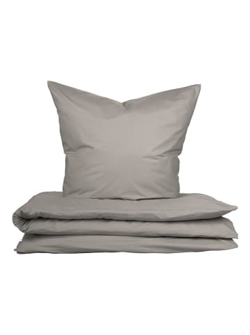 UNCOVER BY SCHIESSER Renforcé beddengoedset "Soho" lichtgrijs
