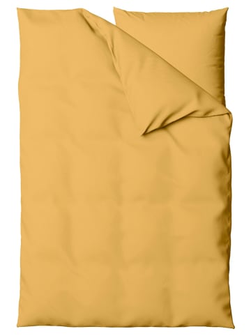 UNCOVER BY SCHIESSER Renforcé-Bettwäsche-Set "Soho" in Senf