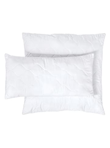 UNCOVER BY SCHIESSER Kopfkissen "Chelsea" in Weiß