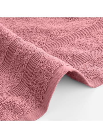 UNCOVER BY SCHIESSER 4er-Set: Handtücher "Brooklyn" in Mauve