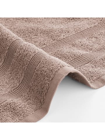 UNCOVER BY SCHIESSER 4-delige set: handdoeken "Brooklyn" taupe