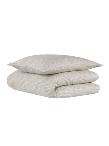 UNCOVER BY SCHIESSER Satin-Bettwäsche-Set "Punto" in Beige
