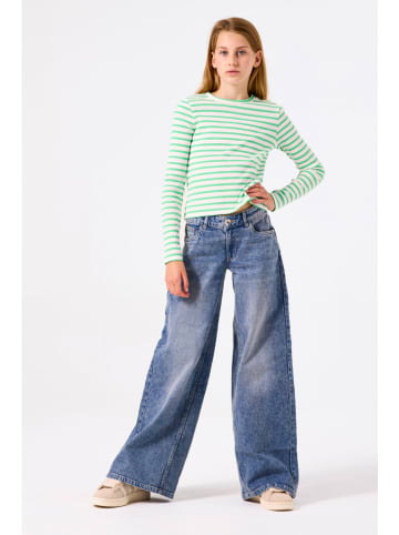 Garcia Spijkerbroek - wide leg - blauw
