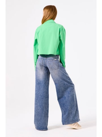 Garcia Jeans - Wide leg - in Blau