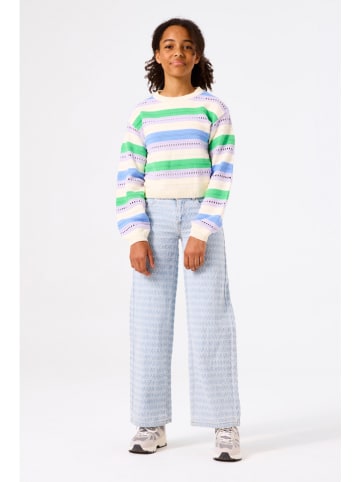 Garcia Spijkerbroek - wide leg - lichtblauw