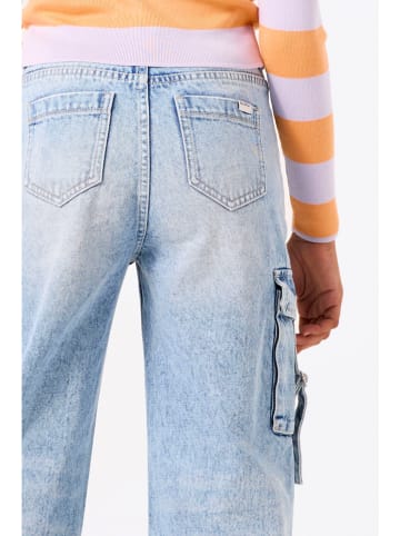 Garcia Cargospijkerbroek - relaxed fit - blauw