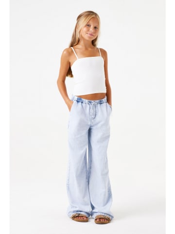 Garcia Jeans - Wide leg - in Hellblau