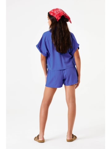 Garcia Leinenbluse in Blau