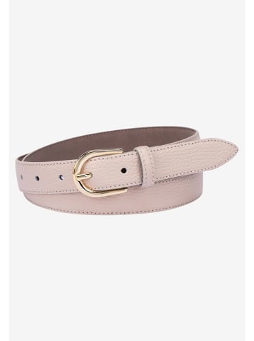 More & More Leder-Gürtel in Rosa