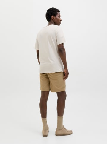 Jack & Jones Koszulka "Jaxon" w kolorze beżowym