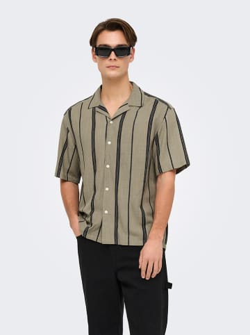 ONLY & SONS Hemd - Regular fit - in Khaki