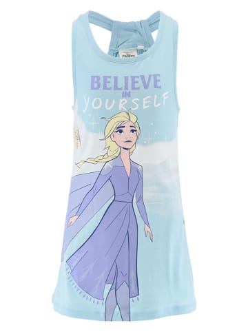 Disney Frozen Sukienka "Kraina Lodu" w kolorze błękitnym
