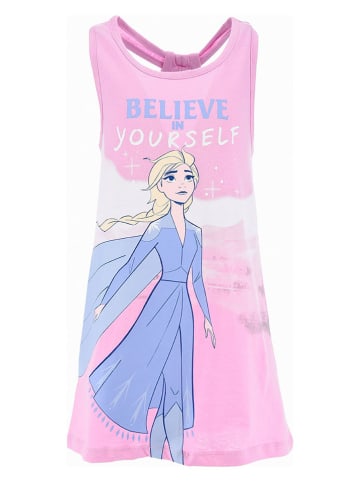 Disney Frozen Sukienka "Kraina Lodu" w kolorze jasnoróżowym