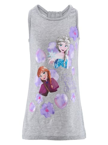 Disney Frozen Sukienka "Kraina Lodu" w kolorze szarym