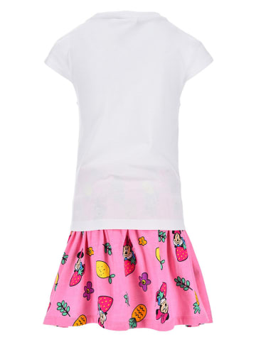 Disney Minnie Mouse 2-częściowy zestaw "Minnie" w kolorze biało-jasnoróżowym