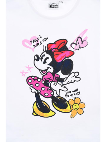 Disney Minnie Mouse Shirt "Minnie" in Weiß