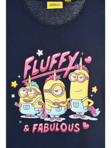 Minions Koszulka "Minionki" w kolorze granatowym