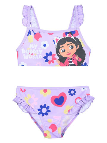 Gabby's Dollhouse Bikini-Set "Gabby's Dollhouse" in Lila