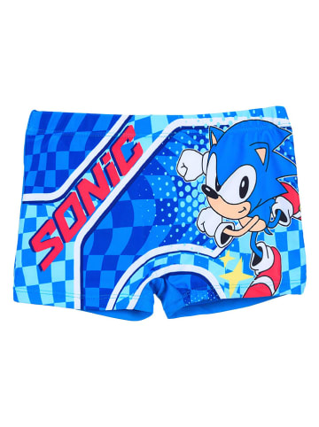 Sonic Szorty kąpielowe "Sonic Classic" w kolorze niebieskim