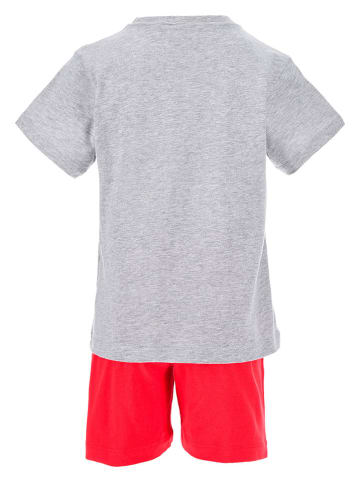 MARVEL Avengers Pyjama "Avengers" in Grau/ Rot