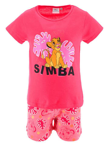 Disney König der Löwen Pyjama "ROI Lion" in Pink