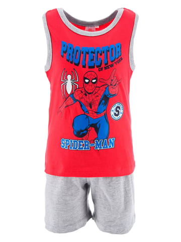 Spiderman Pyjama "Spiderman" rood/grijs