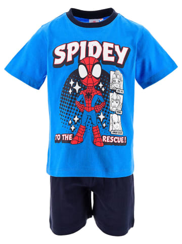 Spidey and his amazing friends Piżama "Spidey i super-kumple" w kolorze niebieskim