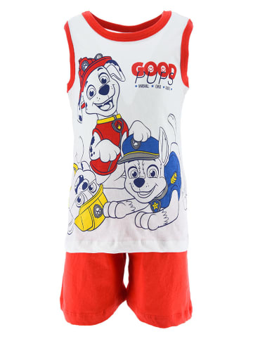 Paw Patrol Pyjama "Paw Patrol" in Rot/ Weiß