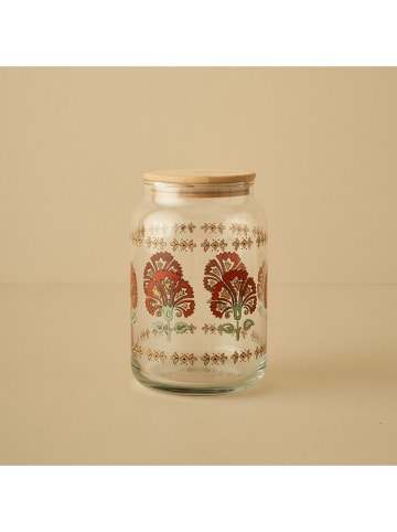 BELLA MAISON Vorratsglas "Indian Blossom" in Bunt - 970 ml