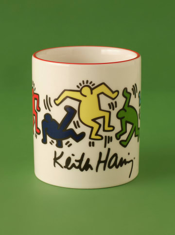 BELLA MAISON Jumbotassen "Keith Haring" in Bunt - 390 ml