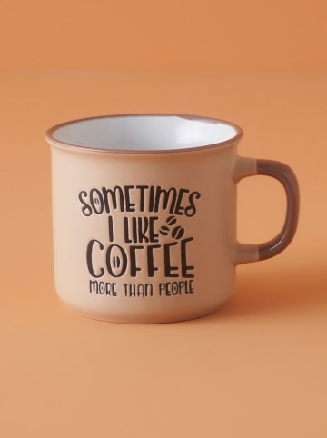 BELLA MAISON Kaffeetasse in Beige - 285 ml