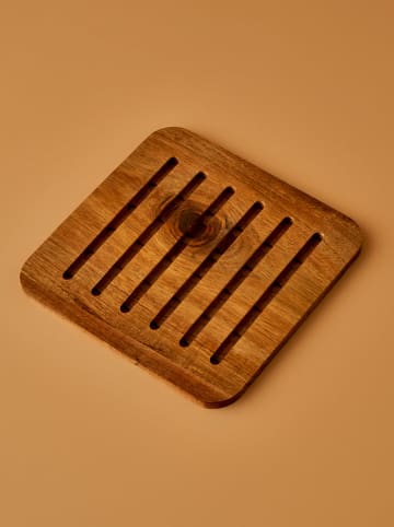 BELLA MAISON Topfuntersetzter "Harmony" in Braun - (B)23 x (H)20 cm