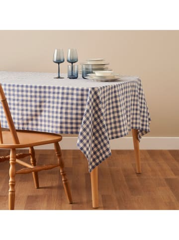 BELLA MAISON Obrus w kolorze biało-niebieskim ze wzorem - 150 x 150 cm