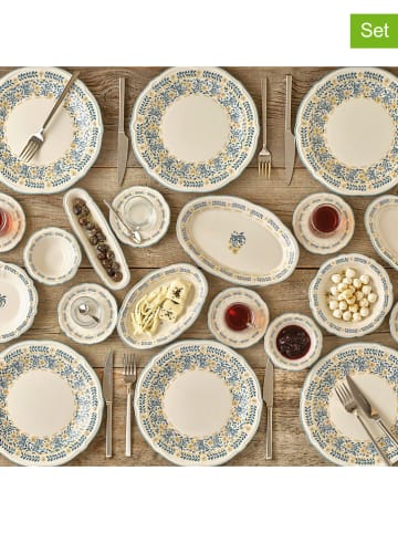 BELLA MAISON 26-delig ontbijtservies blauw