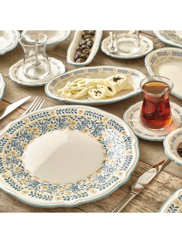 BELLA MAISON 26-delig ontbijtservies blauw