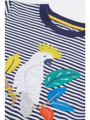 Frugi Shirt donkerblauw/wit