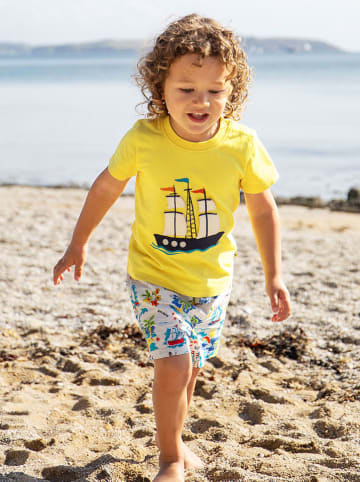 Frugi Koszulka w kolorze żółtym